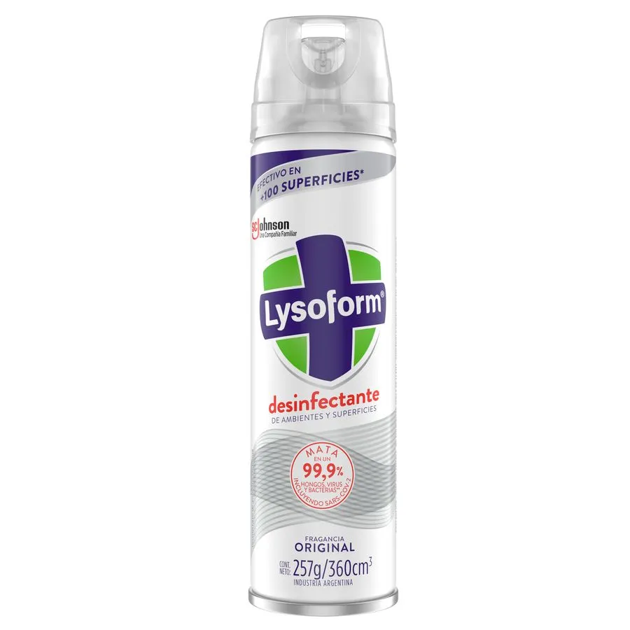 Lysoform Desinfectante Original 360ml | Mata Gérmenes