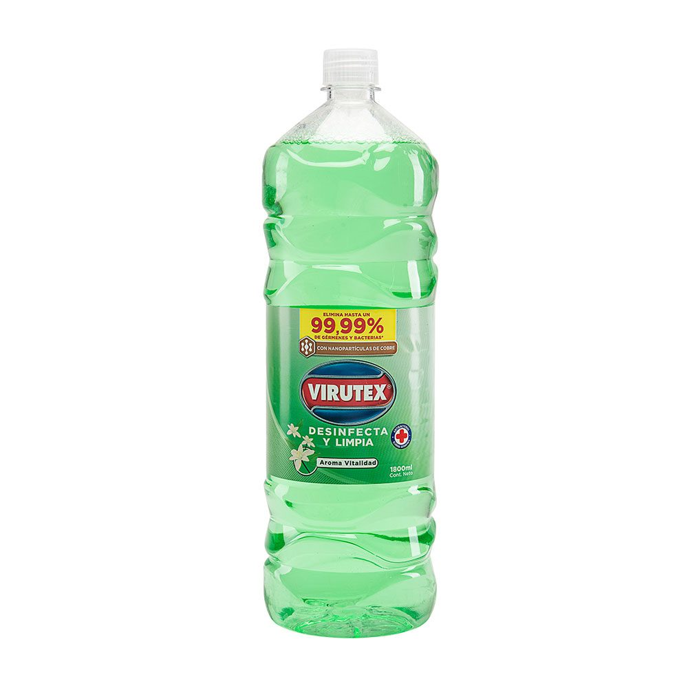 Limpiador Desinfectante Vitalidad Virutex 1.8 L