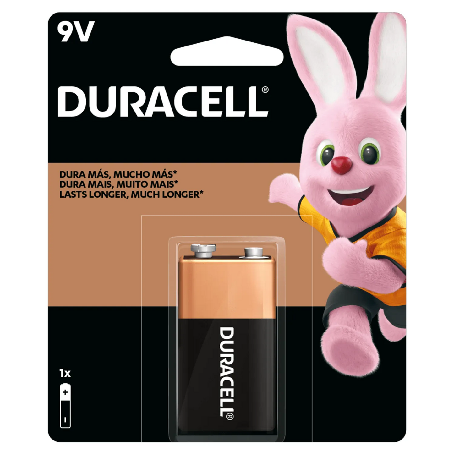 Batería 9V DURACELL Alcalina | Larga Duración