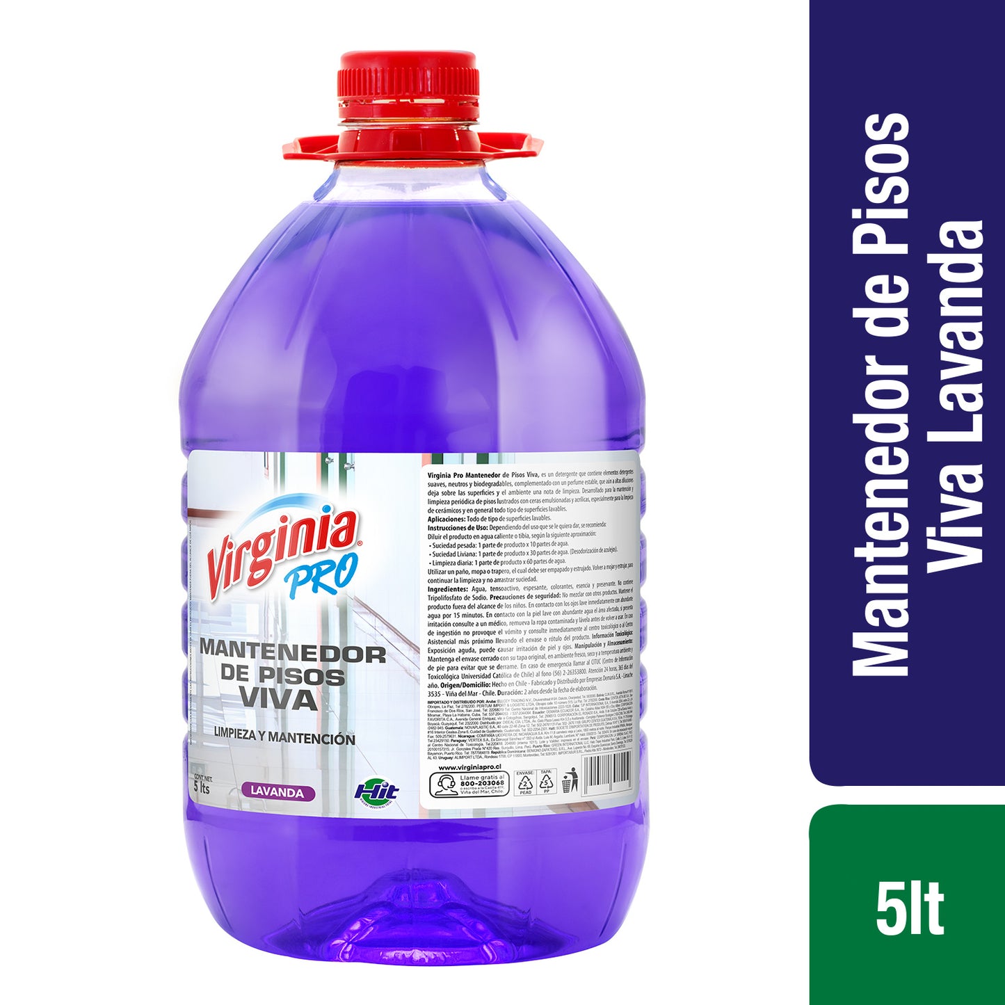 Mantenedor de Pisos Viva Lavanda 5L