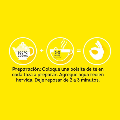 Té Lipton Yellow Label 100 Bolsas