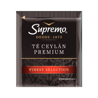 Té Supremo Ceylán Premium | 100 Bolsitas
