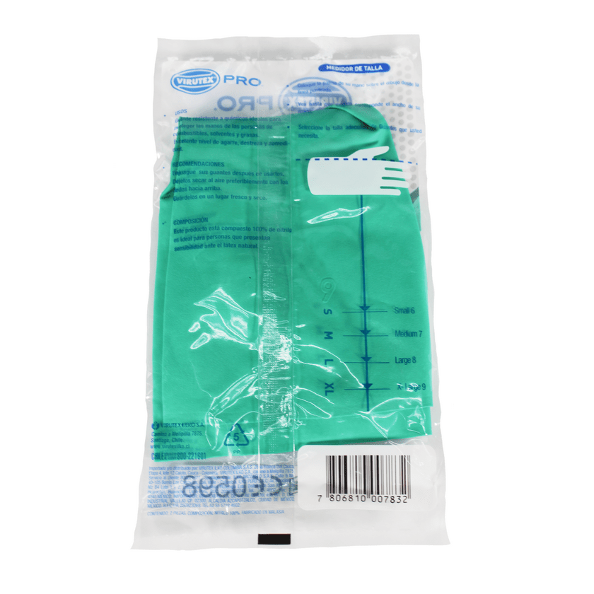 Guante Nitrilo Virutex Pro Talla L
