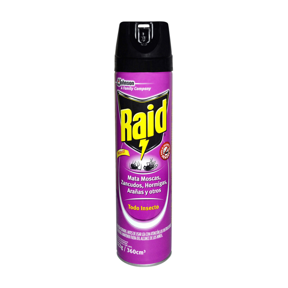 Raid Todo Insecto 360cc | LimpHogar.cl