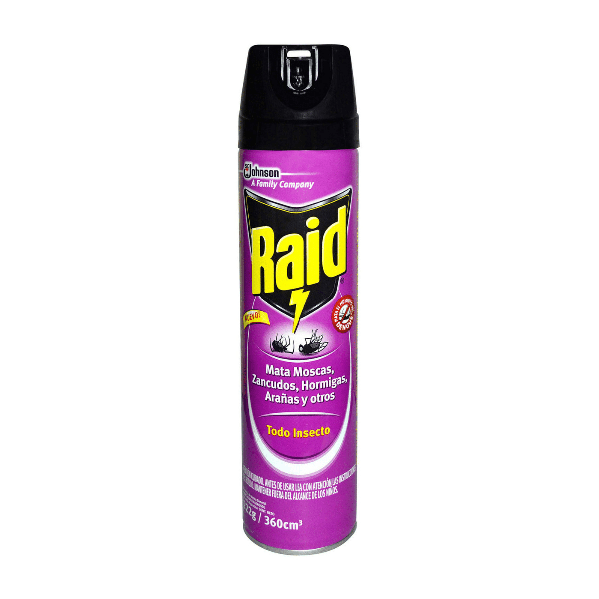 Raid Todo Insecto 360cc | Elimina Plagas