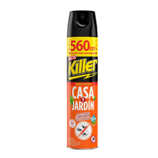 Insecticida Killer Casa y Jardín 560ml