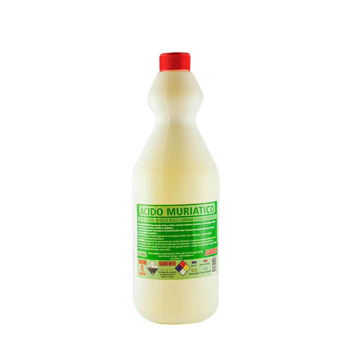 Ácido muriático 5 L.