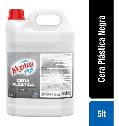 Cera Plástica Negra Virginia 5L