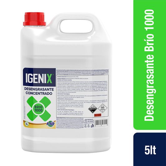 Desengrasante Industrial Brio 1000 Virginia 5L