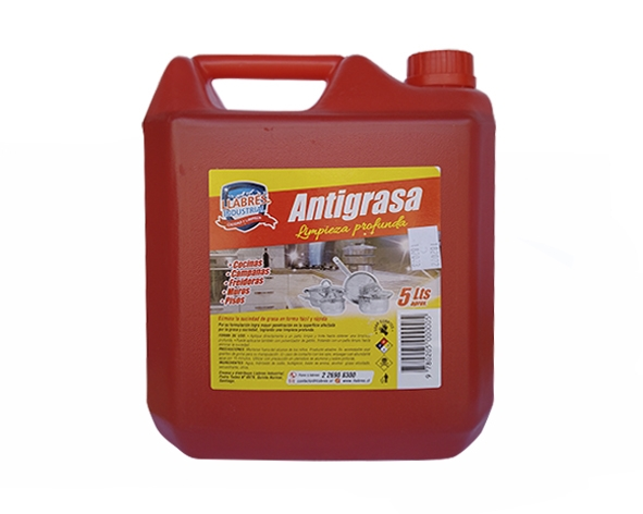 Antigrasa Llarés 5L | Desengrasante Industrial