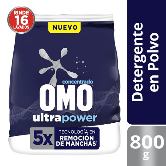 Detergente Omo Matic en Polvo 800g