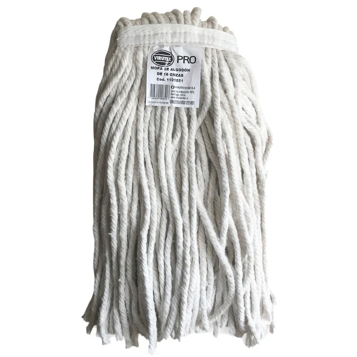 Mopa Algodón Virutex Pro 16oz Húmeda