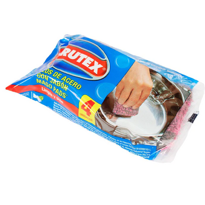 Mago Pads Virutex c/Jabón Antibacterial (4 un)