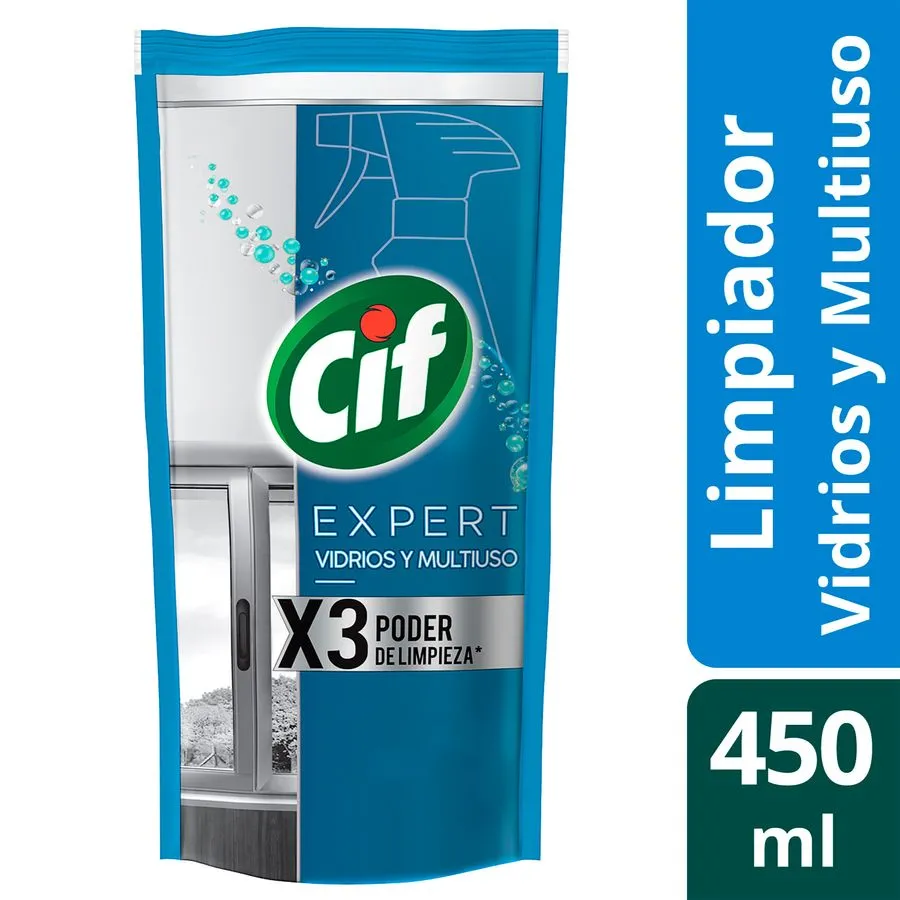 Limpiavidrios Cif Expert Recarga 450ml