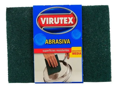Esponja Fibra Abrasiva Virutex Multiuso