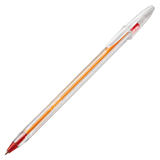 Lápiz Pasta Rojo BIC | Punta Fina