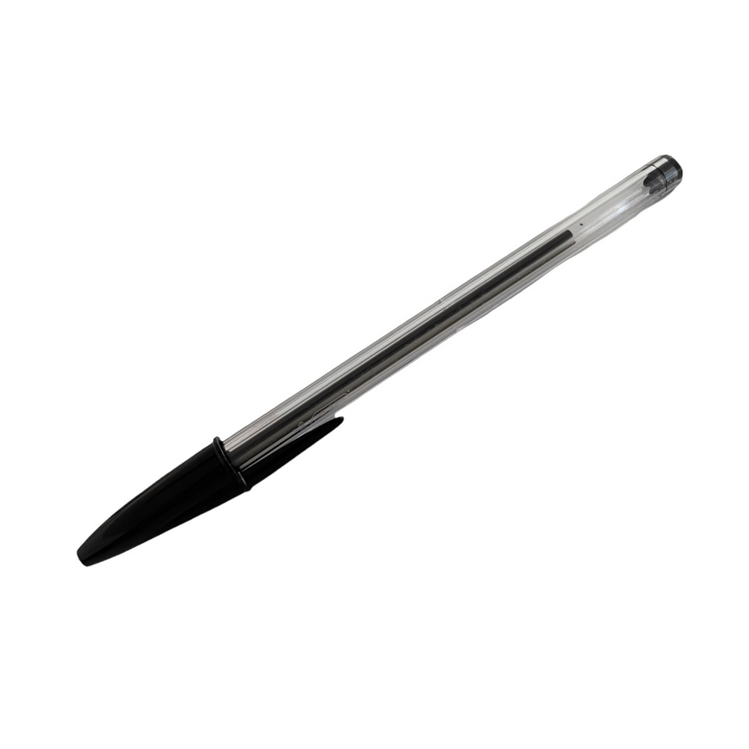 Lápiz Pasta BIC Cristal Negro Punta Media