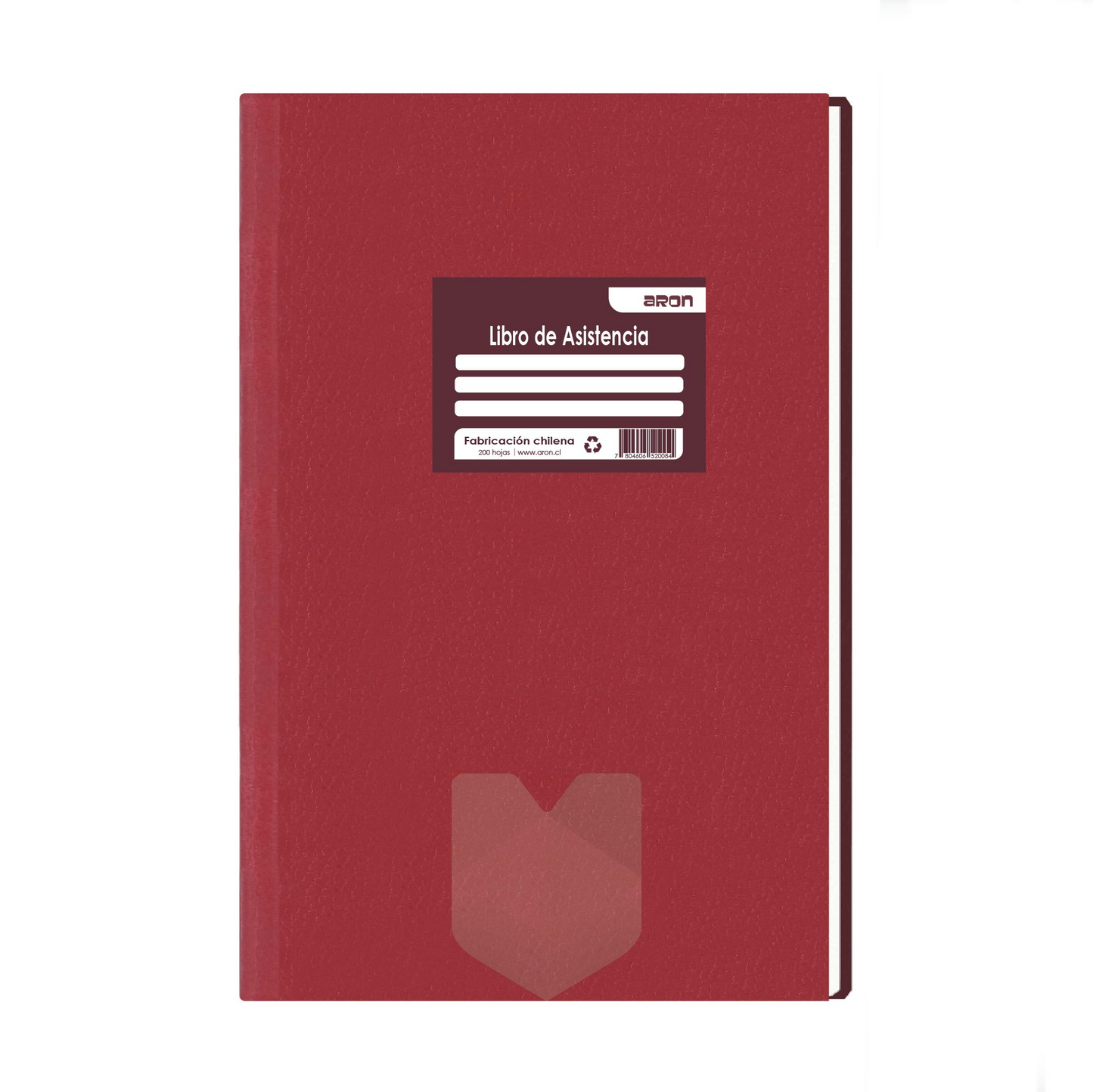 Libro de Asistencia Aron 100 Hojas