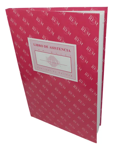 Libro Asistencia REM 100 Hojas