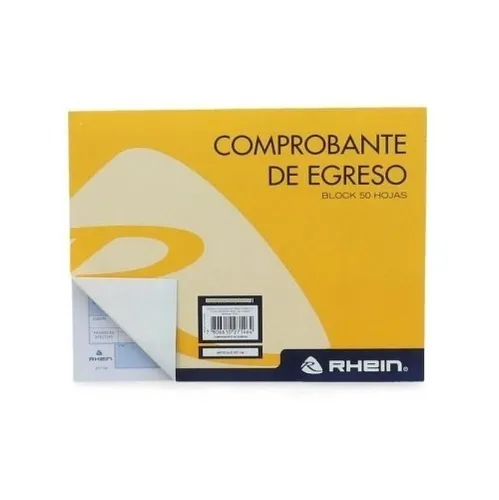 Formulario Egreso RHEIN | Hoja Contabilidad