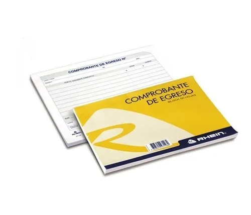 Formulario Egreso RHEIN | Hoja Contabilidad