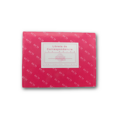 Libro de Correspondencia REM 100 Hojas