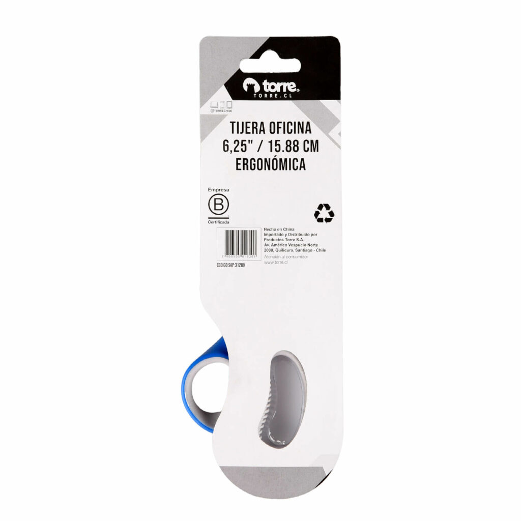 Tijera Oficina Ergonómica 6.25" / 15 cm