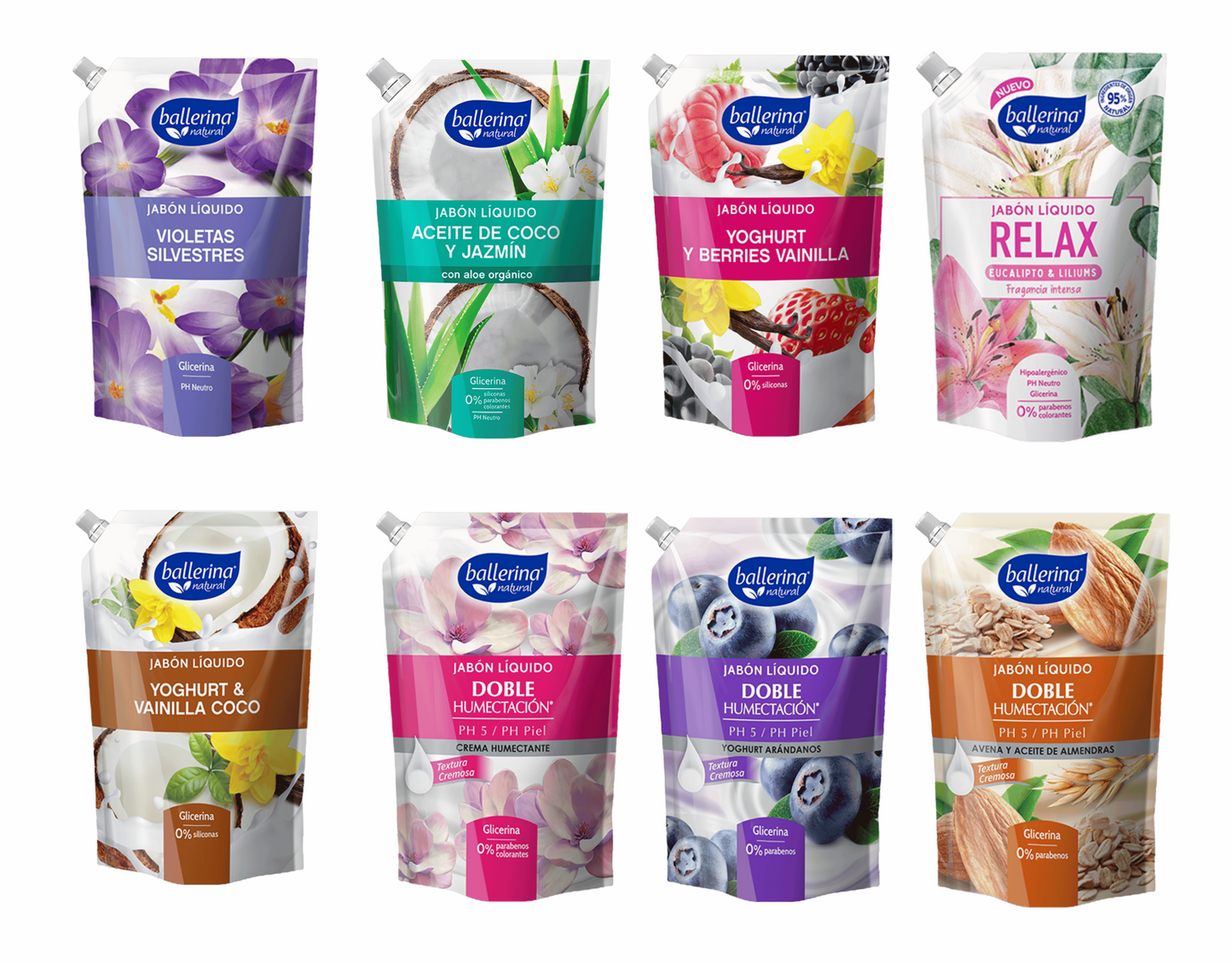 Jabón Líquido Ballerina 750 ml