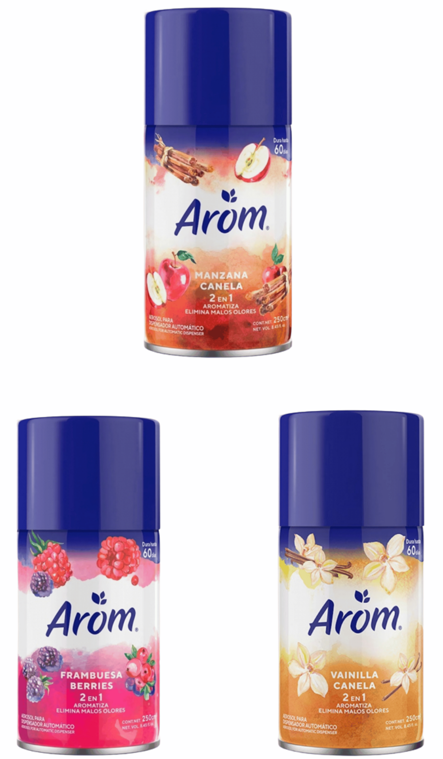 Desodorante Automático Arom 250ml