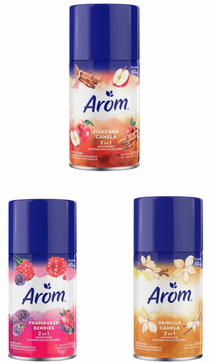 Desodorante Automático Arom 250ml