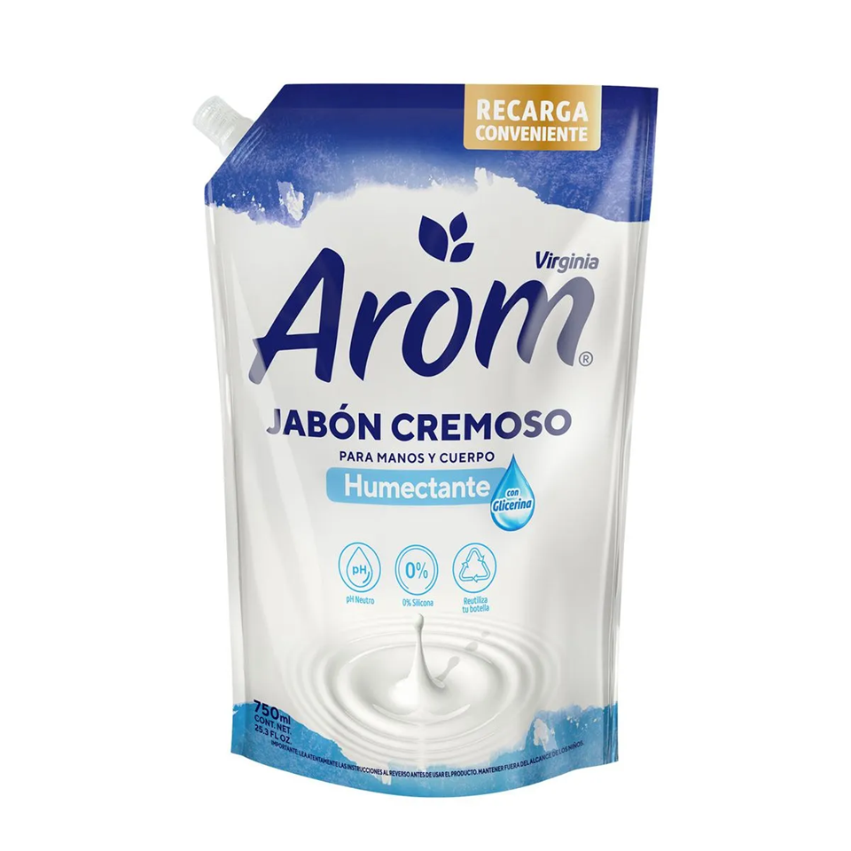 Jabón Líquido Arom 750ml Doypack