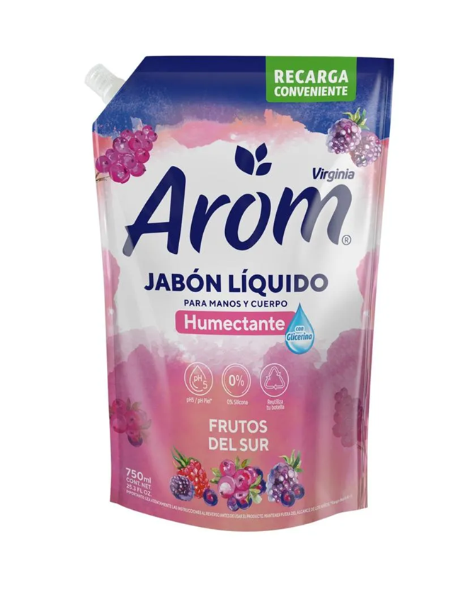 Jabón Líquido Arom 750ml Doypack